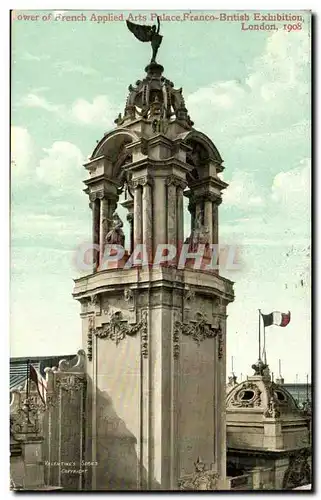 Grande Bretagne Great BRitain Ansichtskarte AK Tower of applied arts palace Franco British exhibition 1908