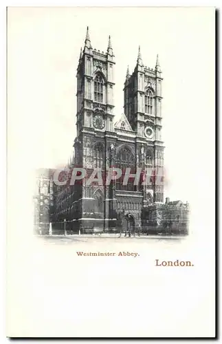 Grande Bretagne Great BRitain Ansichtskarte AK London Westminster Abbey