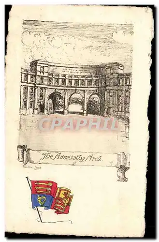 Grande Bretagne Great BRitain Cartes postales London The Admiralty arch