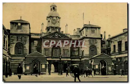 Grande Bretagne Great BRitain Cartes postales London The horse guards