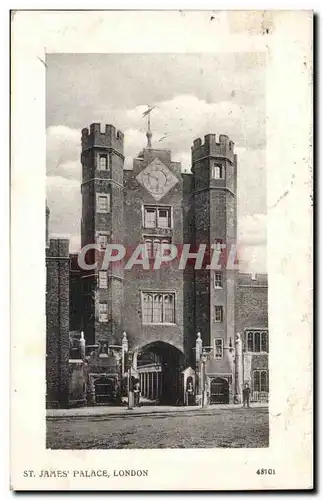 Grande Bretagne Great BRitain Cartes postales London St James&#39 palace