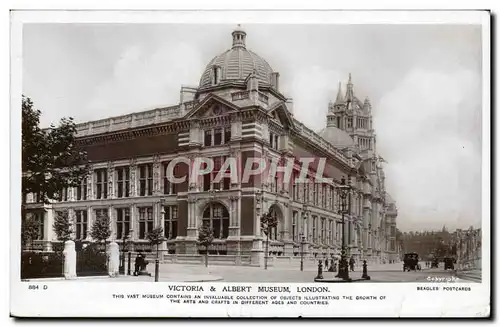 Grande Bretagne Great Britain Ansichtskarte AK London Victoria and Albert Museum