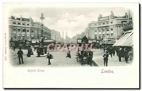 Grande Bretagne Great Britain Cartes postales London Oxford circus