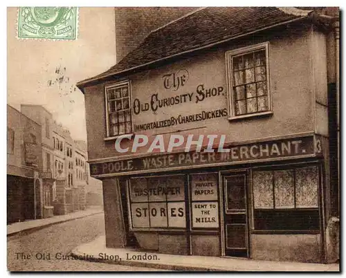 Grande Bretagne Great Britain Ansichtskarte AK London The old curiosity shop