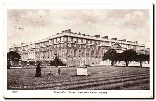 Grande Bretagne Great Britain Cartes postales London South East front Hampton court palace