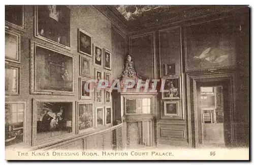 Grande Bretagne Great Britain Cartes postales London Hampton court palace The king&#39s dressing room