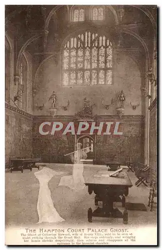Grande Bretagne Great Britain Ansichtskarte AK London Hampton Court Palace ghost (fantome)