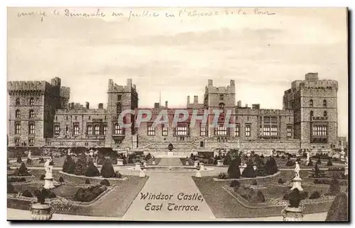 Grande Bretagne Great Britain Cartes postales Windsor East terrace