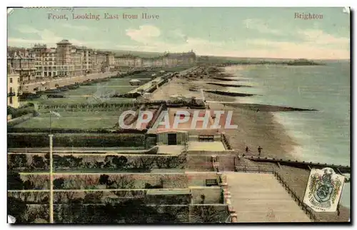 Grande Bretagne Great BRitain Cartes postales BRighton Front looking East from Hove