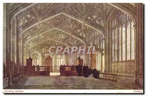 Grande Bretagne Great BRitain Cartes postales Oxford Divinity school