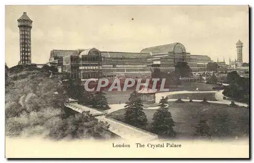 Grande Bretagne Great Britain Ansichtskarte AK Londres London The Crystal Palace