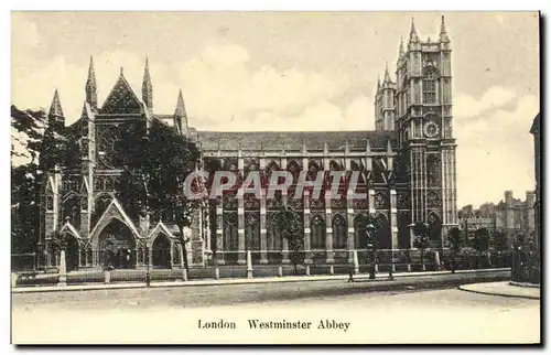 Grande Bretagne Great Britain Cartes postales Londres London Westminster Abbey