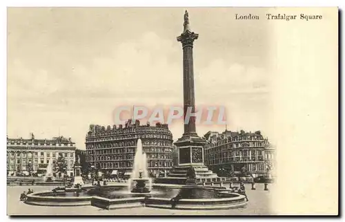 Grande Bretagne Great Britain Cartes postales Londres London Trafalgar Square