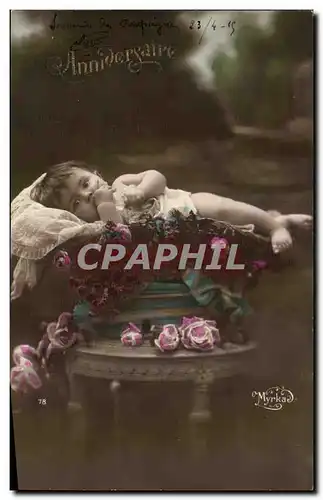 Fantaisie - Enfant - Bebe 1915 - Cartes postales