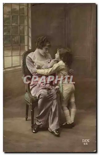 Fantaisie - Mere et Enfant - Cartes postales