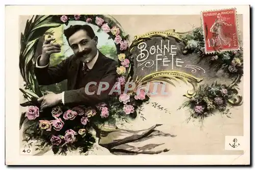 Fantaisie - Homme - Bonne Fete - Cartes postales