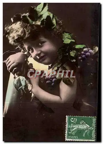 Fantaisie - Enfant - Sweet little girl - Ansichtskarte AK -