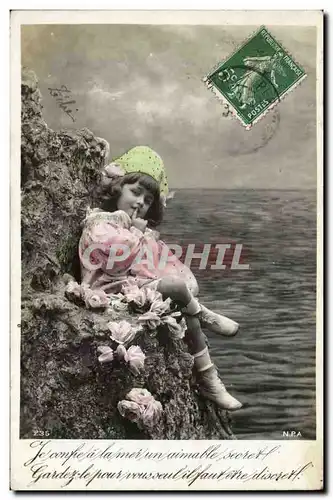 Fantaisie - Enfant - Jolie Fille - Cartes postales