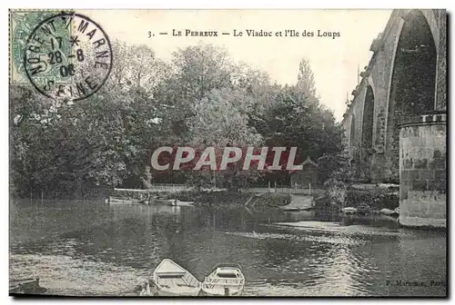 Le Perreux Cartes postales Le viaduc et l&#39ile aux loups