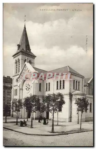 Levallois Perret Cartes postales L'eglise