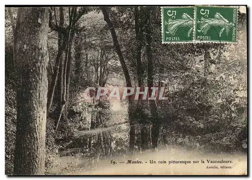 Mantes Cartes postales Un coin du pittoresque sur la Vaucouleurs