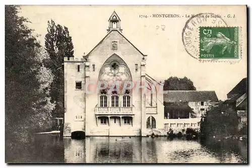 Montgeron Ansichtskarte AK Le moulin de Senlis