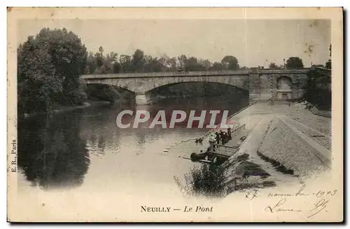 Neuilly sur SEine Cartes postales Le pont