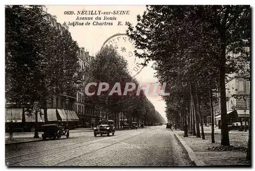 Neuilly sur Seine Ansichtskarte AK Avenue du Roule a la rue de Chartres