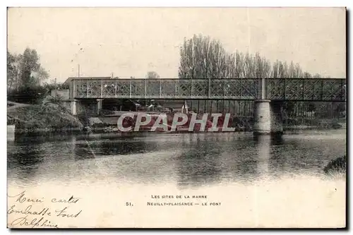 Neuilly Plaisance Cartes postales Le pont
