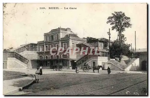 Rueil Cartes postales La gare