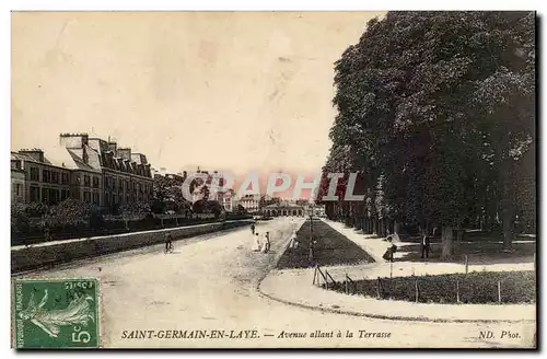 Saint GErmain en Laye Cartes postales Avenue allant a la terrasse