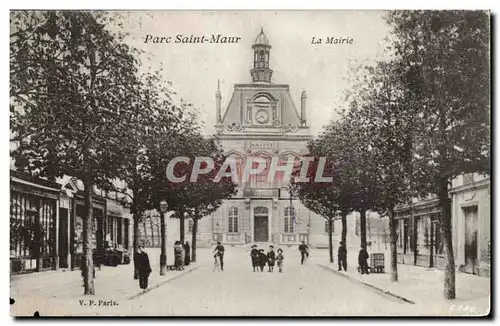 Ansichtskarte AK PArc Saint Maur La mairie