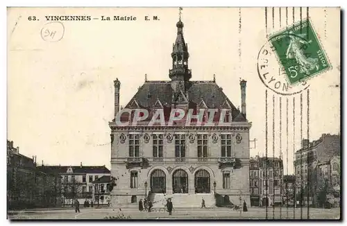 Vincennes Cartes postales La mairie