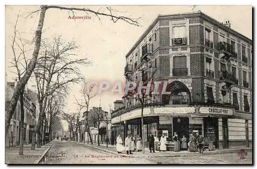 Adamville Cartes postales Boulevard de Creteil