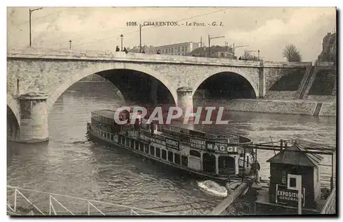 Charenton le Pont Cartes postales Le pont