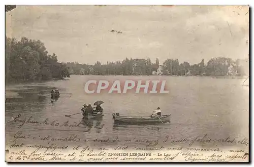 Enghien les Bains Cartes postales Le lac