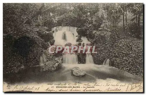 Enghien les Bains Cartes postales La cascade