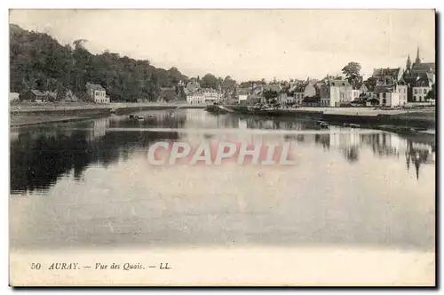 Auray Cartes postales Vue des quais