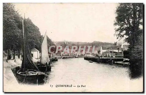 Quimperle Cartes postales Le port