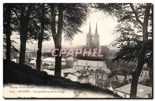 Quimper Ansichtskarte AK Vue generale prise du Frugy