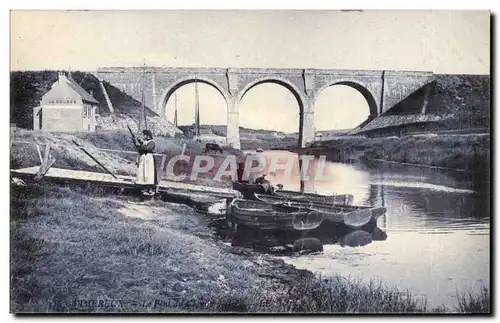 Wimereux Ansichtskarte AK Le pont de chemin de fer