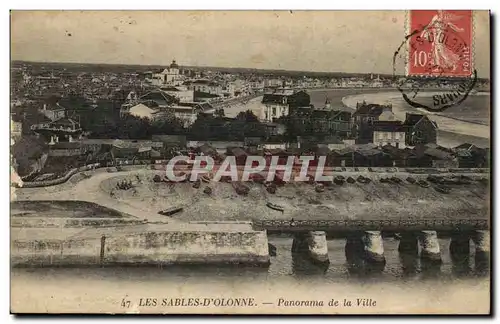 Sables D&#39Olonne - Panorama de la Ville - Cartes postales