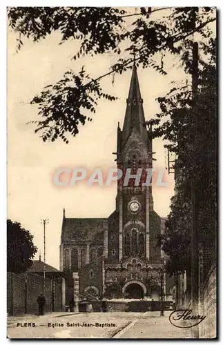 Flers - Egise Saint Jean Baptiste - Cartes postales