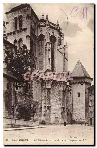 Chambery - Le Chateau - Abside de la Chapelle - Ansichtskarte AK