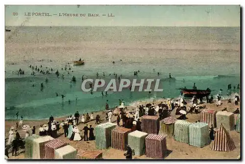 Le Portel - L&#39 Heure du Bain - Cartes postales