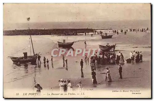 Le Portel - Le Retour de la Peche - Cartes postales