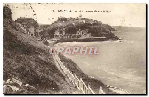 Granville - Vue D&#39ensemble - sur le Roc - Cartes postales