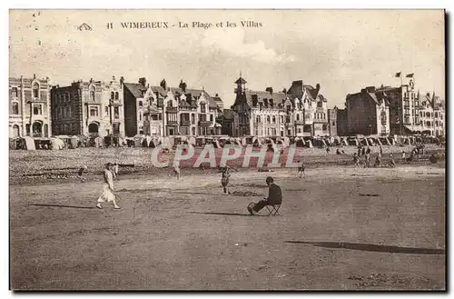 Wimereux - La Plage et les Villas - Cartes postales