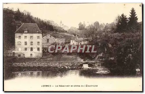 Lormes - Le Resevoir et Usine de l&#39 Electricite - Cartes postales