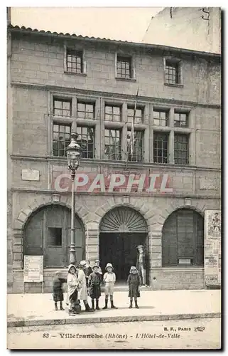 Villefranche - L&#39Hotel de Ville - Cartes postales